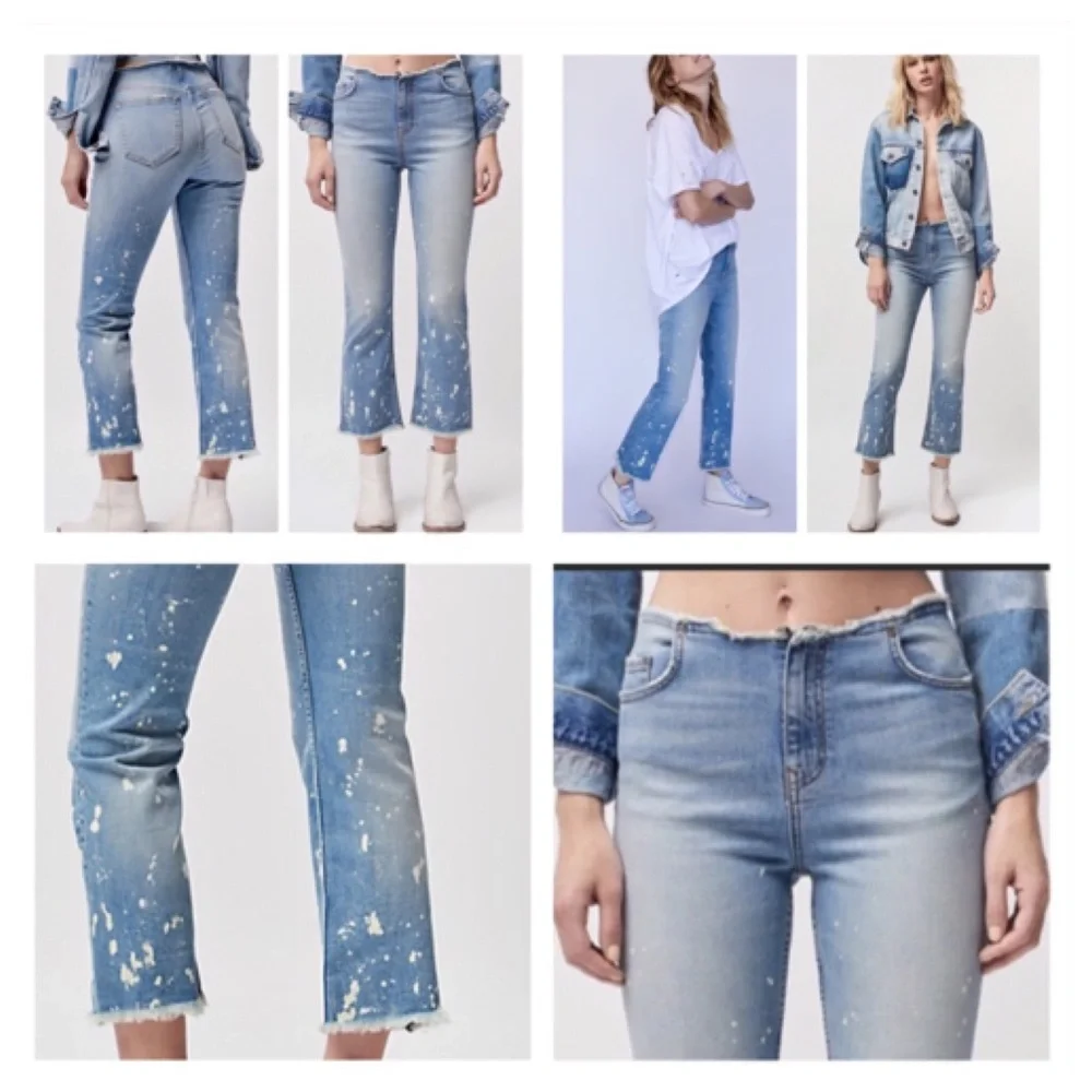 Free People The Cropped Bootcut Jean🆕 - Picture 2 of 6